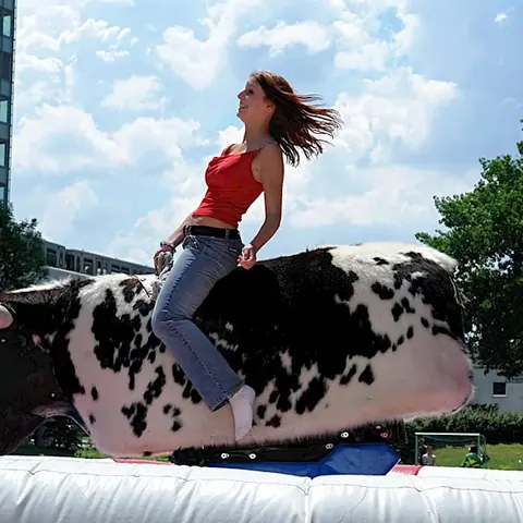 Bullriding beim Sommerfest