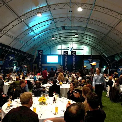 Galadinner in der Eventhalle