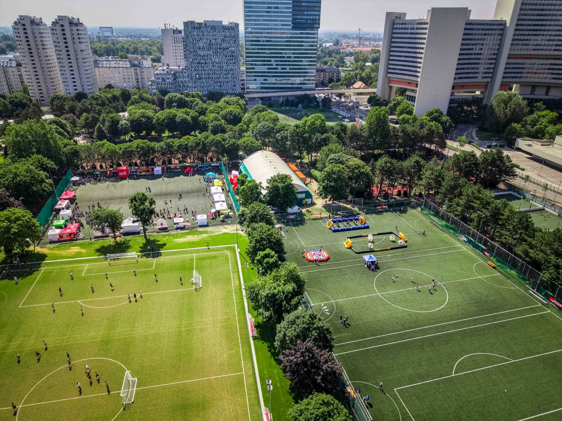Sport- und Firmenevent im Sportcenter Donaucity